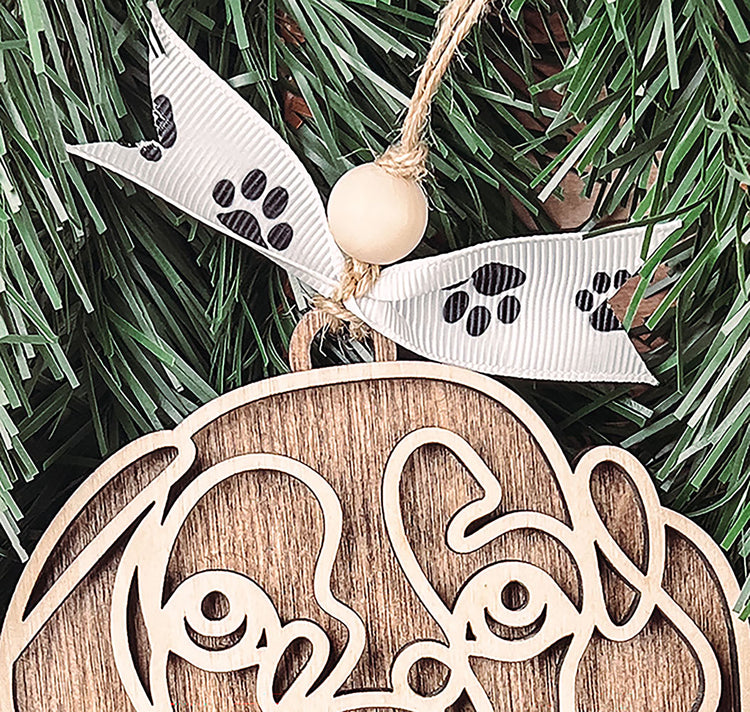 Personalized Cocker Spaniel Christmas Ornament – Custom Holiday Decoration for Dog Lovers
