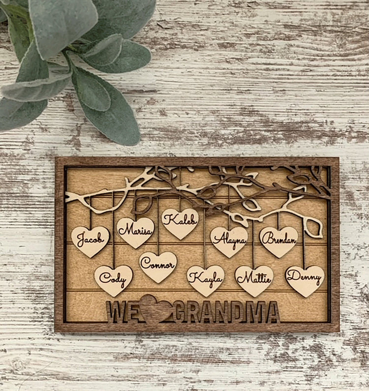 A Unique Personalized Gift for Grandma