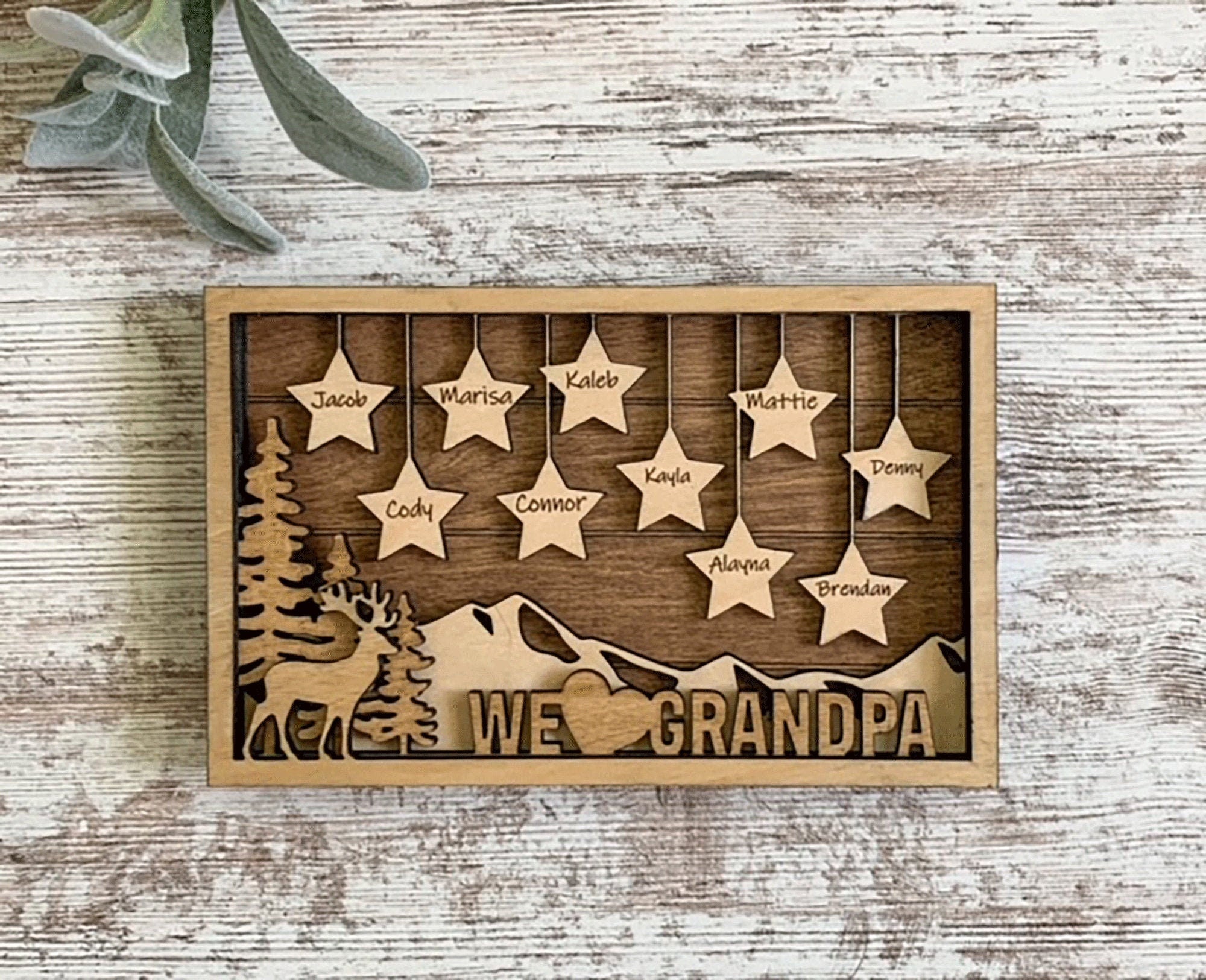 Gooin Global Customized Photo Personalized Gifts for Men Who Have  Everything. Handmade Luxury Wooden Desk Organizers Gift for Dad, Grandpa,  Uncle Anniversary Unique Gift Ideas - Yahoo Shopping