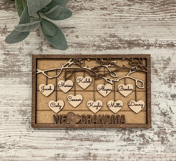 Unique Personalized Gift for Grandma